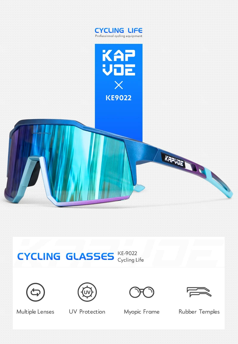 Polarized MTB Men Outdoor Mountain Cycling Goggles women Bicycle Eyewear Road Bike Protection Glasses Windproof Sport Sunglasses
