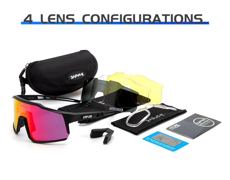 Polarized MTB Men Outdoor Mountain Cycling Goggles women Bicycle Eyewear Road Bike Protection Glasses Windproof Sport Sunglasses